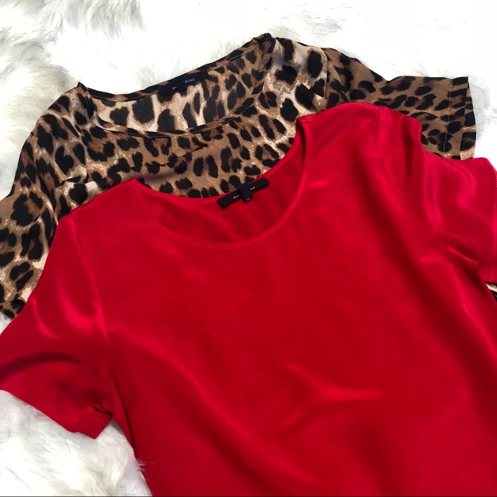 Olivaceous 100% Silk Top